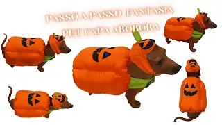 Fantasia Pet Capa Abobora