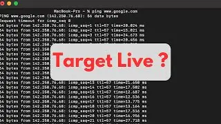 Scanning  Class #01 Scanning and Ping Command for live Hosts | Scanning Course | Deep Scanning