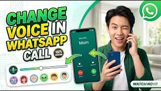 How to change voice during whatsapp call | Male female voice changer