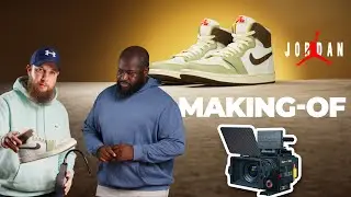 (MAKING-OF) Comment j'ai filmé ce packshot vidéo en studio pour des basket (sneaker) Nike Jordan 1