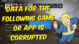 How To Fix Data For The Following Game Or App Is Corrupted