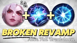 1 VS 5 Spellvamp Queen!! | Alice Revamp Build, Highlights, Analysis, Tips, and Breakdown
