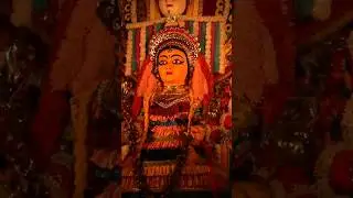 Kantara themed pandal, teen konya park,Kolkata #durgapujo2023 #kolkatadurgapuja #shorts