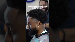 HIGH TAPER FADE TURORIAL (COARSE HAIR/AFRO) 