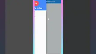 How to Implement Navigation Drawer in Flutter | NavigationDrawer | Flutter Coding