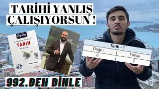 23-) DOĞRU TARİH ÇALIŞMA TEKNİĞİ İLE TANIŞIN | AYT TARİH NASIL ÇALIŞILIR | 