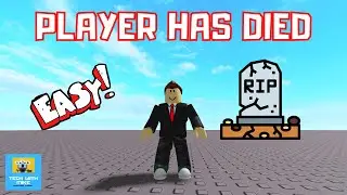 Roblox Studio Tutorial: Player Has Died Chat Message