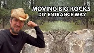 Did you see the Frog? | DIY Entrance Way Big Rock Landscaping
