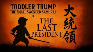 Toddler Trump: The Small Sworded Samurai | The Last President (AI Samurai MAGA Shutdown Satire)