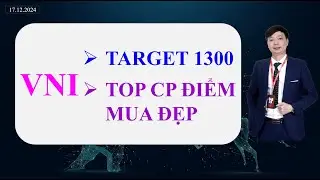 #621: Vnindex 17/12, TOP cổ phiếu tích lũy cho nhịp mới