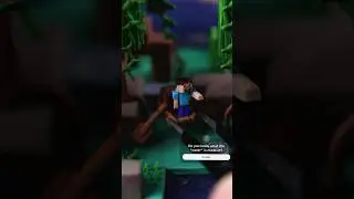 Creating a Magical Mangrove with Mini LED | Minecraft #minecraft #polymerclay #shorts