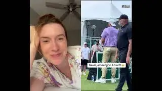Loving how this man supports her!!
