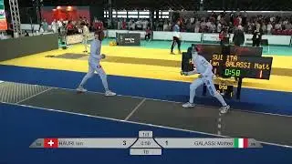 Euro Champs 2025 SME - L8 - Ian Hauri SUI v Matteo Galassi ITA