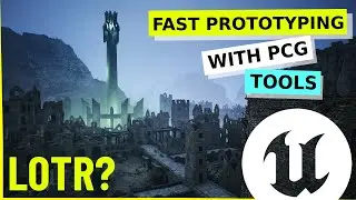 PCG for FAST Level Design, Unreal Engine Tutorial