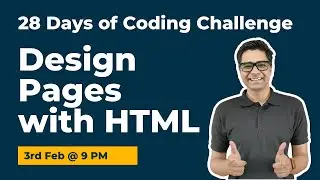 Design WebPage with HTML | Coding Challenge | Skillnagar Fullstack Bootcamp - Day 3