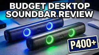 Soundbar Wireless Horizontal Desktop Speaker: Review & Sound Test