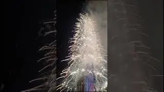 Record Breaking Fireworks at Burj Khalifa | #ny #2023  #shorts #ytshorts #youtube #youtubeshorts
