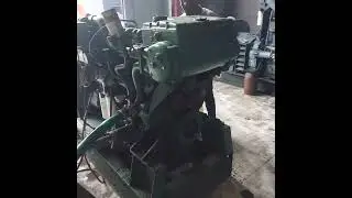 Volvo Penta TAMD 122a generator test run Sr. 1101059382