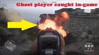 Real Ghost player or Glitch?! Battlefield 1 game - Multiplayer