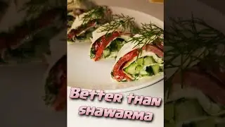 Easy Pita bread with Stuffing — Better than shawarma! 