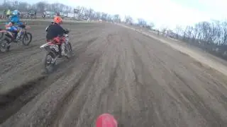 2010 CRF250R Lites D moto 2 @ Haspin Acres