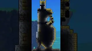 Крутой рыцарь в Terraria! #terraria #building