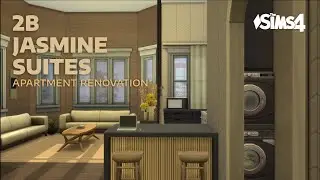 2B Jasmine Suites Apartment Renovation | No CC | Sims 4 stop motion build