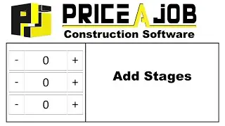 Add Stages - Price A Job