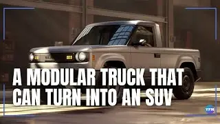 This module minimalist EV truck costs just under $20,000