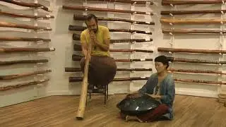 Lucas and Aki at Spirit Gallery