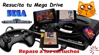 Limpiar cartuchos de SEGA Mega Drive