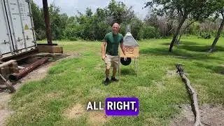 We tried this sand fly trap in the worst place possible 