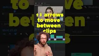 I use Up and Down arrows to navigate my timeline in 