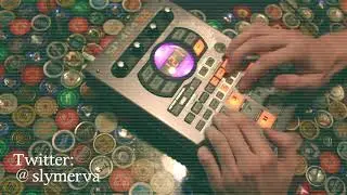 slyme Makes A Beat On His Roland sp-404sx