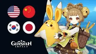 Yaoyao - Selected Voice Lines - All Languages | Genshin Impact