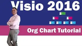 Visio 2016 - Organisation Chart tutorial - Creating Synchronised Copy in Visio 2016