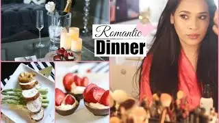 Get Ready With Me Romantic Date Night - Valentine's Day Dinner Chicken Cordon Blue  MissLizHeart