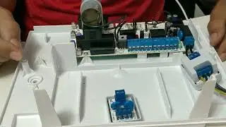 Você está ligando a central de choque de forma correta?