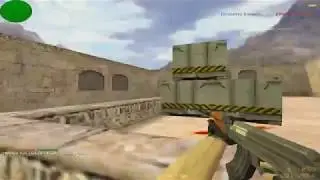 Just gstrafing in cs 1.6