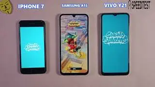 | iPhone 7 Vs Samsung A15 | & Vivo Y21 | Speed Test & Comparison | 2024 |