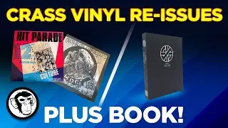 CRASS RECORDS UNBOXING - MDC - HIT PARADE  - PLUS BONUS CLIP ABOUT CRASS BOOK