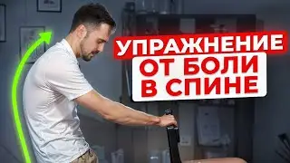 УБРАТЬ боль в пояснице всего за 4 МИНУТЫ! / Два ЛУЧШИХ упражнения от боли в пояснице!