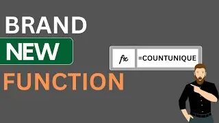 Count Only Unique Values in Dataset - COUNTUNIQUE