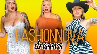 FashionNova HOTTEST Dresses Haul Part 2