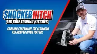 Shocker Streamline 10K Aluminum Air Bumper Hitch Feature - Shocker Hitch