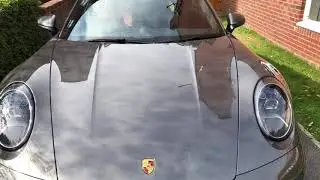 2020 Porsche 911 (992) Carrera S Cabriolet - Agate Grey front boot comfort access feature and space