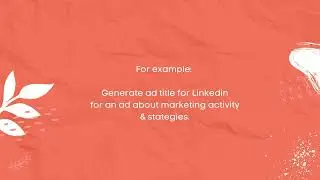 Free AI LinkedIn Ad Titles Generator