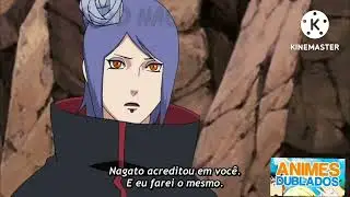Konan e Naruto Trecho (DUBLADO) 🎙🇧🇷