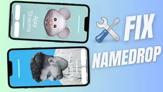 Fix iOS 17 NameDrop not working in iPhone | NameDrop is not showing