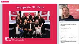 IEJ Webinar Comment devenir journaliste de sport